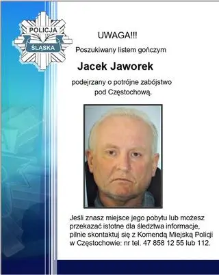 List gończy za Jackiem Jaworkiem