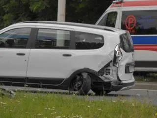 Utrudnienia po zderzeniu na Wisłostradzie