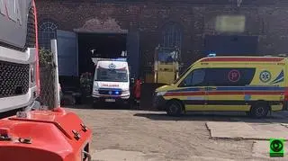 Wybuchła opona w trakcie pompowania, zmarł 41-letni mężczyzna
