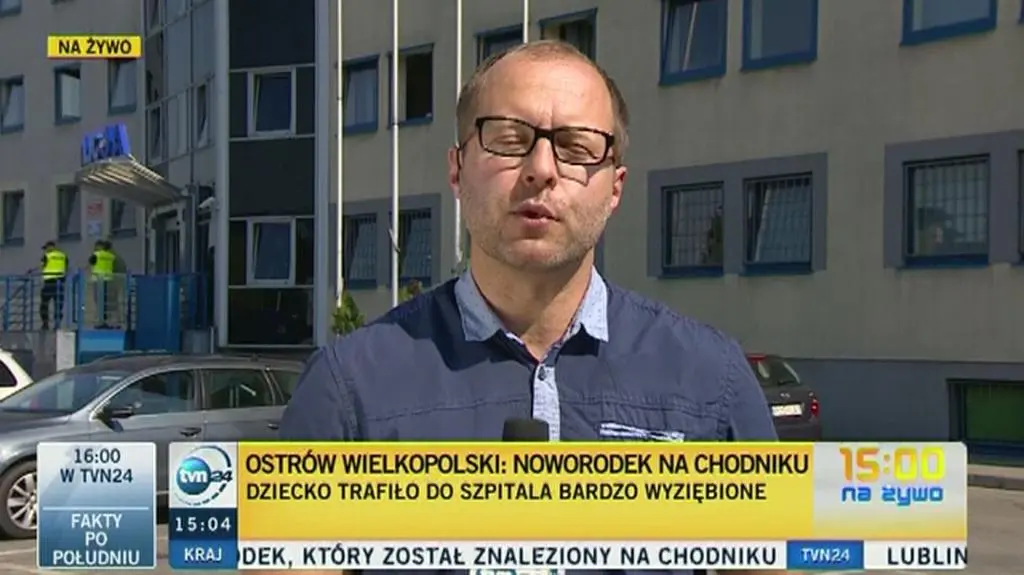 Noworodek znaleziony na chodniku