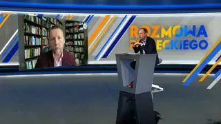 Marek Migalski był gościem czwartkowego wydania "Rozmowy Piaseckiego"