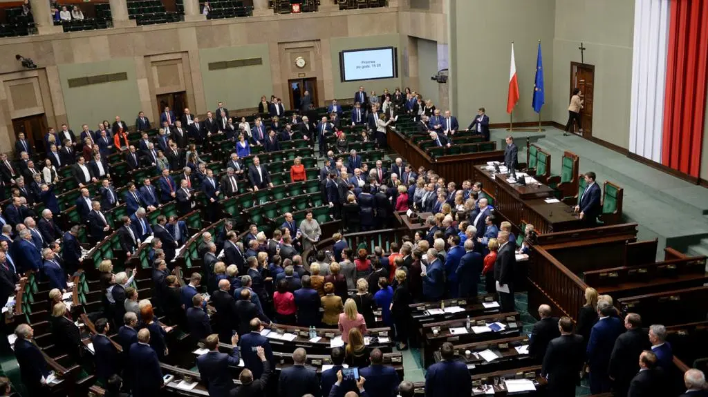Protest w Sejmie 16 grudnia 2016 roku