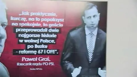 Tomasz Poręba i Beata Mazurek komentują działania PSL