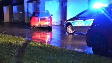 Pijany kierowca wjechał w budynek