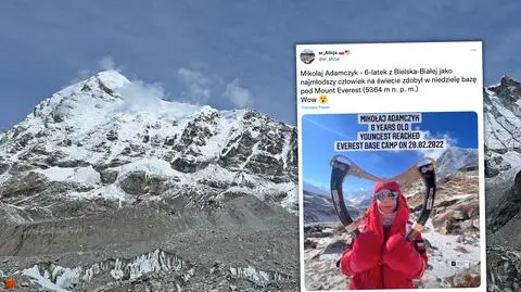 Niebywały wyczyn sześciolatka z Polski. Dotarł do bazy pod Mount Everest