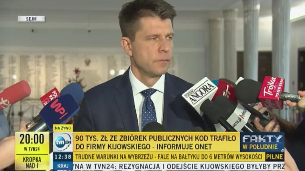 Petru: sytuacja Kijowskiego poprawna prawnie niepoprawna etycznie