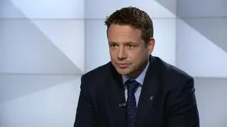 Prezydent Warszawy Rałał Trzaskowski w "Rozmowie Piaseckiego"