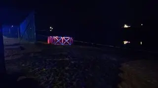 Dwaj Kolumbijczycy skoczyli do jeziora na Pomorzu