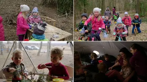 Przedszkole bez ścian i zabawek. W przedszkolach leśnych nauczyciel jest towarzyszem