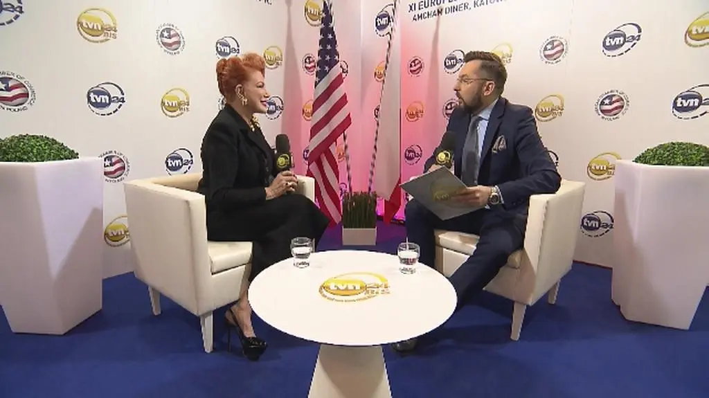 Rozmowa Pawła Blajera z Georgette Mosbacher