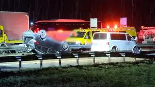 Karambol na lubuskim odcinku A2