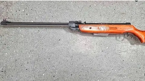 Wiatrówka, z której padły strzały