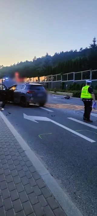 Wypadek w Olsztynie