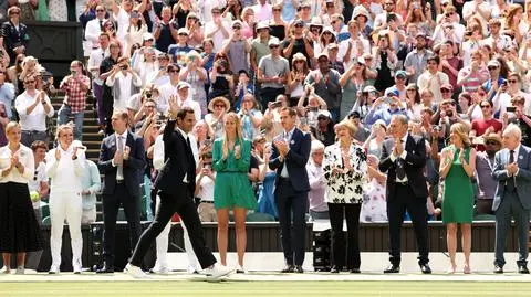 Federer owacyjnie powitany w Londynie. "Mam nadzieję, że jeszcze tu wrócę"