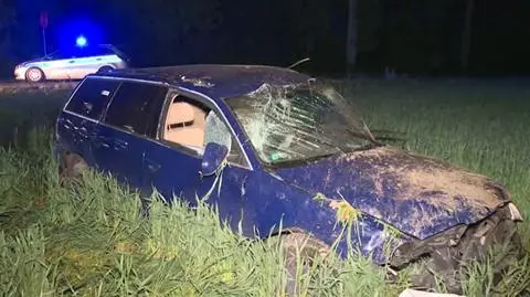 Tragiczny wypadek pod Krotoszynem. Auto przygniotło kierowcę