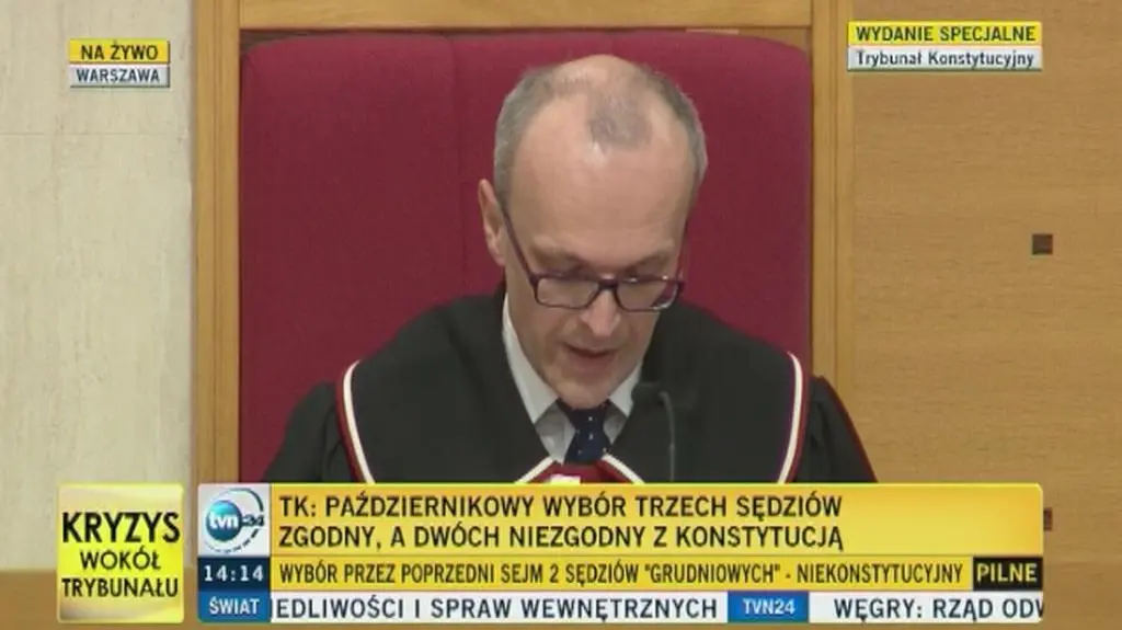Zubik o przepisach o współudziale prezydenta w powoływaniu prezesa TK