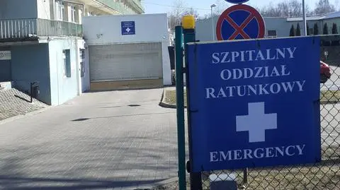Mężczyzna trafił na Szpitalny Oddział Ratunkowy