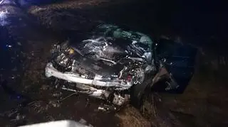 Samochody zderzyły się czołowo