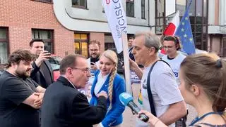 Doszło do wymiany zdań 