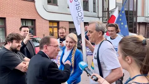Doszło do wymiany zdań 
