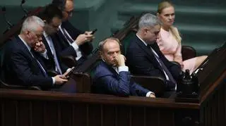 Premier Donald Tusk w Sejmie 