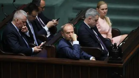 Premier Donald Tusk w Sejmie 