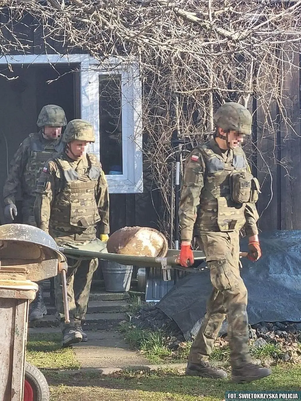 Saperzy wydostali bombę