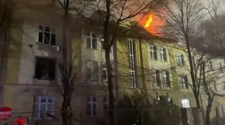Pożar wybuchł po godzinie 17