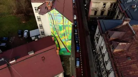 Mural do zadań specjalnych. Będzie oczyszczał powietrze ze smogu