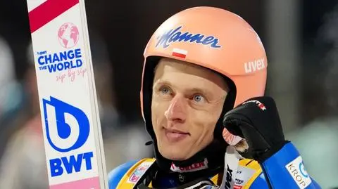 Kubacki wyraźnie wzruszony. "Skakanie dziś na drugim planie"