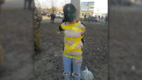 Rosjanka jako żywa tarcza w Mariupolu? Wyjaśniamy