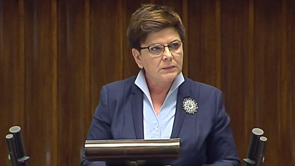 Beata Szydło broniła Antoniego Macierewicza