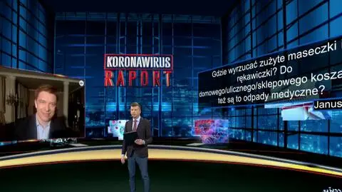 Piotr Gryglas był gościem programu "Koronawirus. Raport"