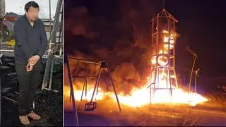 Mężczyzna przyznał się do podpalenia placu zabaw