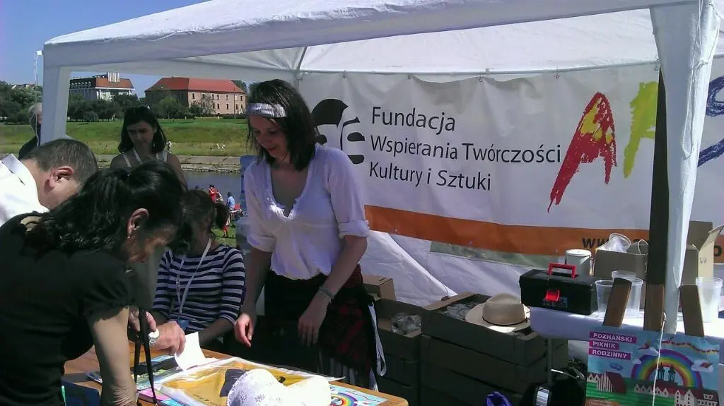 Stoisko organizatorów