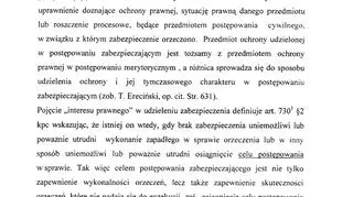 Postanowienie Sądu Okręgowego w Rzeszowie w sprawie Mariusz Trynkiewicza