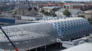 Ości są już na całej długości Poznań City Center