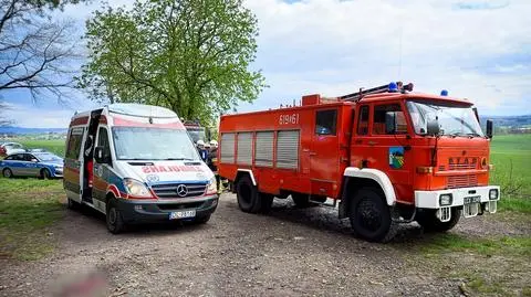 Nastolatkowie chcieli rozpalić ognisko, drzewo runęło na jednego z nich. Po kilku dniach chłopiec zmarł w szpitalu