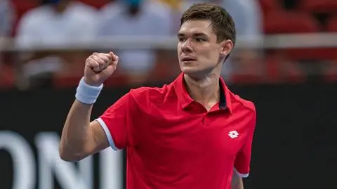 Świetna forma Majchrzaka. Ma pierwszy półfinał turnieju ATP w karierze