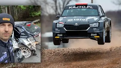 Wypadek Kajetana Kajetanowicza w Rajdzie Japonii