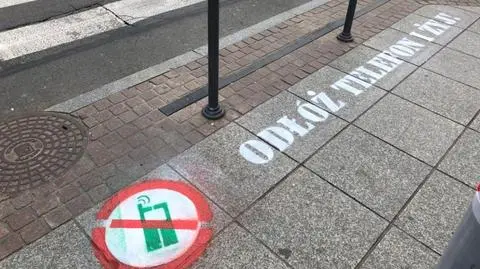 Napis przed pasami przypomni o odłożeniu telefonu. Od wtorku nowe przepisy