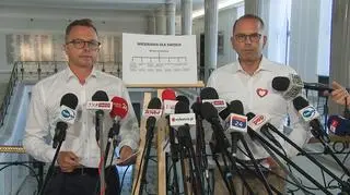 Joński i Szczerba na konferencji