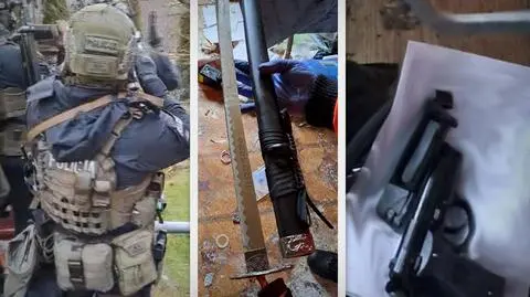 Policjanci z Kraśnika zatrzymali 41-letniego mężczyznę, który miał strzelać z okien swojej posesji w sąsiednie budynki 