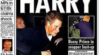W 2004 roku Harry pobił paparazzi, o czym doniósł m