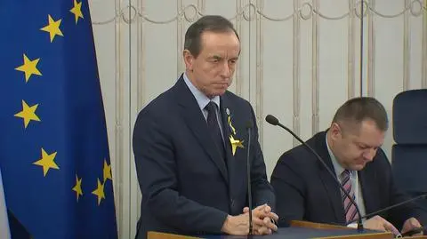 Senatorowie zdecydowali w sprawie marszałka Senatu Tomasza Grodzkiego