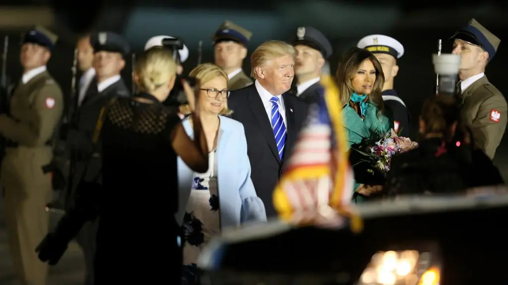 Powitanie na lotnisku