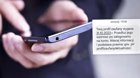 Profil zaufany, rządowej SMS-y