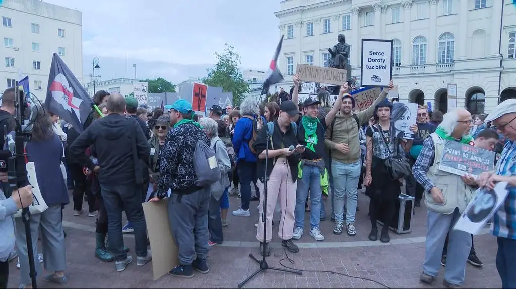 Przemarsz w Warszawie 