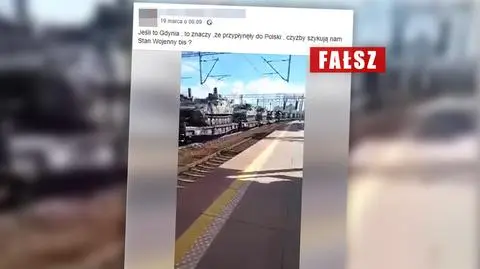 "Czołgi, wojsko. Co to dla nas oznacza?" Gdzie jechał transport wojskowy