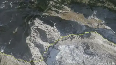 Samolot rozbił się na obszarze pasma górskiego Wettersteingebirge